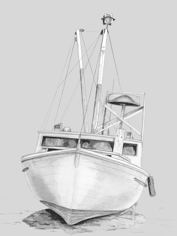 Cape Islander Sketch