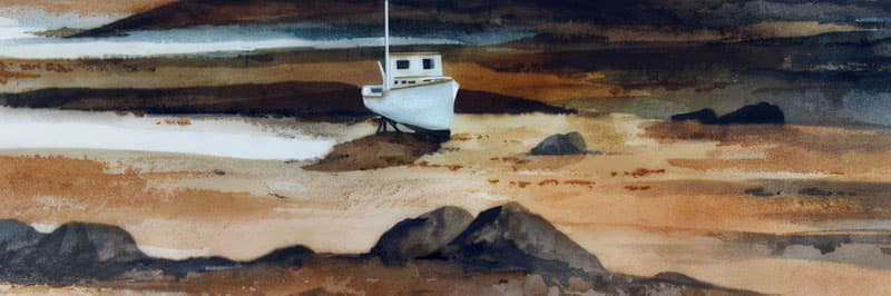 Low Tide Bay Of Fundy