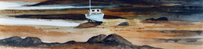 Low Tide Bay Of Fundy