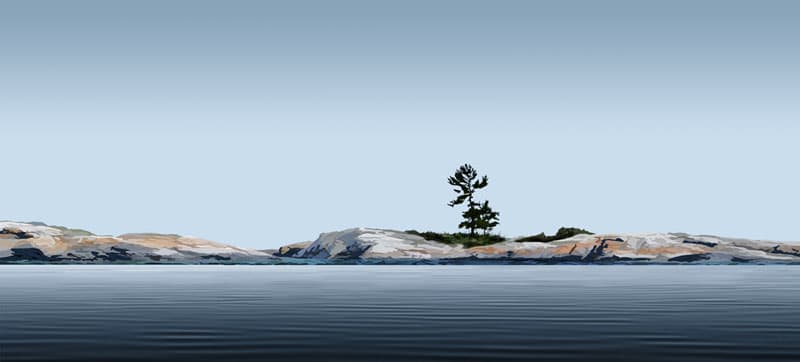 On Georgian Bay Series  J